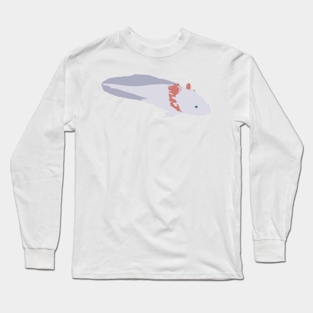 Axolotl Long Sleeve T-Shirt by stargatedalek